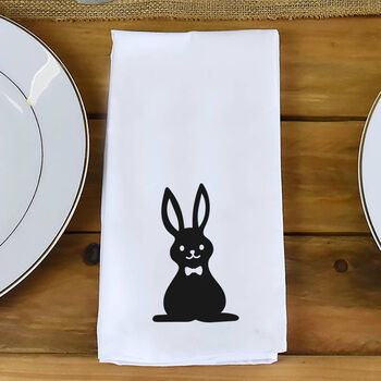 Easter Bunny Rabbit Silhouette Napkin, 4 of 7