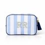 Personalised Stripe Tassel Makeup Cosmetic Bag, thumbnail 3 of 4