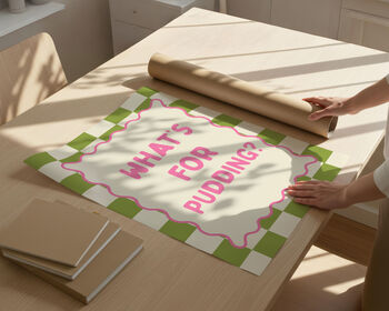What's For Pudding Kitchen Art Print, 5 of 6