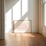 Everything Is Figureoutable Landscape Wall Print | Blush Pink And Cream, thumbnail 3 of 3