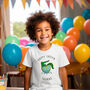 Personalised Kids Crocodile T Shirt, thumbnail 2 of 2