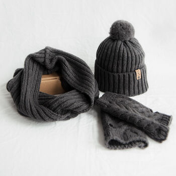 Hat, Snood And Hand Warmer Set, 9 of 12