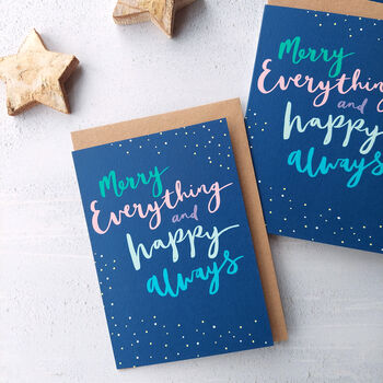 Merry Everything Christmas Cards Pack, 2 of 6