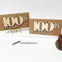 Personalised 100th Birthday Card, thumbnail 3 of 10