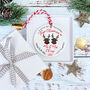 1st Christmas As Mr And Mrs Reindeer Decoration, thumbnail 1 of 3