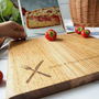 Personalised Solid Oak Chopping Board And iPad Stand, thumbnail 4 of 6