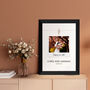 Personalised Romantic Couple's Photo Print, thumbnail 2 of 7