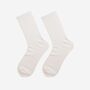 Womens Bamboo Socks Plain White, thumbnail 1 of 5