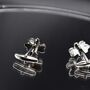Four Leaf Clover Cufflinks 316 L Stainless Steel Good Luck Design Gift, thumbnail 3 of 5