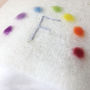 Personalised Cashmere Rainbow Baby Blanket, thumbnail 8 of 8
