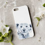Inky Polar Bear Phone Case, thumbnail 1 of 6