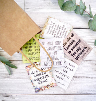 Sherlock Holmes Tea Gift Set | Literary Gift, 4 of 12