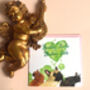 Frenchie Farts Funny Greetings Card, thumbnail 4 of 6