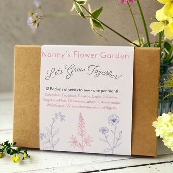 Grandads Grow Your Own Flowers Gardening Gift, 5 of 5
