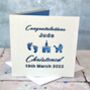 Personalised Laser Cut Christened/Baptism Card, thumbnail 2 of 7