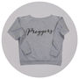Personalised Preggers Slouch Jumper, thumbnail 1 of 4