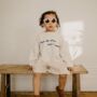 Bebe Round Sunglasses Cream, thumbnail 1 of 1