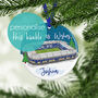 Personalised Leicester City Bauble, King Power Stadium, thumbnail 1 of 4