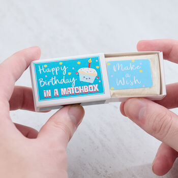 Mini Birthday Cake Kit In A Matchbox, 11 of 12