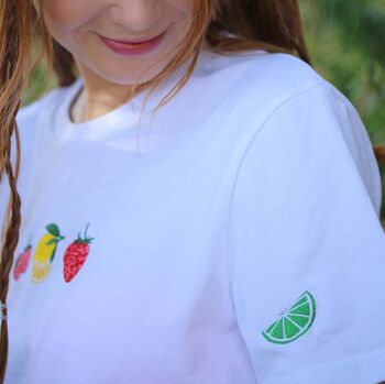 Your Three A Day Berry Mix T Shirt, 2 of 3