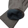 Zoe. Womens Warm Lined Leather Gloves, thumbnail 9 of 9