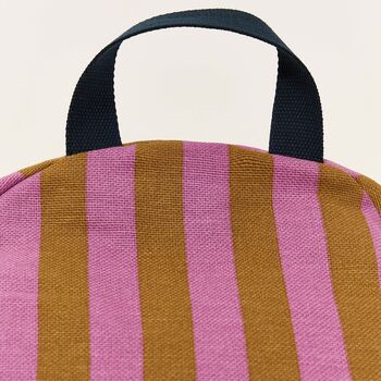 Bliss Kids Long Beanbag Pink Curry Stripes, 2 of 4