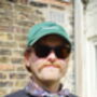 Mens Navy And Burgundy Paisley Neckerchief, thumbnail 2 of 12