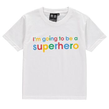 Children's Rainbow Coloured Slogan T Shirt, 5 of 5