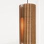 Mid Century Wood Pendant Light, thumbnail 3 of 7