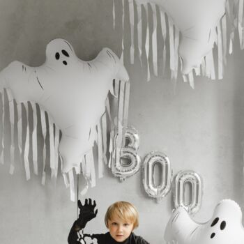 Tasseled Ghost Foil Balloon 37 Inch, 2 of 2