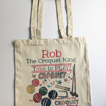 Personalised Croquet Bag, 12 of 12