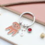 Personalised Cockapoo Keyring Miniature Poodle, Cavapoo, thumbnail 10 of 12