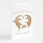 'To My Otter Half' Otter Birthday Card, thumbnail 1 of 5