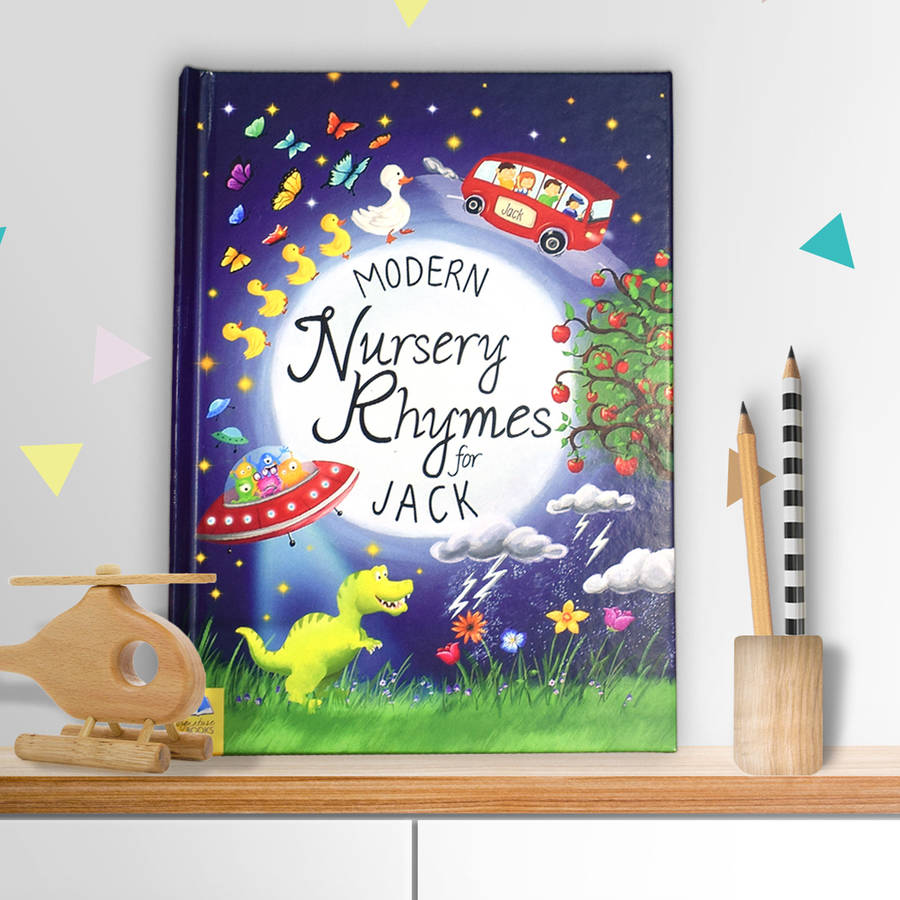 Personalised Book Of Modern Nursery Rhymes, 1 of 7