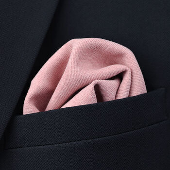 Wedding Handmade 100% Cotton Suede Tie In Pink, 3 of 8