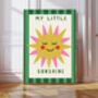 My Little Sunhine Nursery Art Print, thumbnail 1 of 4