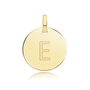 Round Plain Initial Pendant, thumbnail 5 of 12