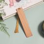 Personalized Wooden Bookmark Handmade Gift Teacher, thumbnail 4 of 8