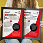 Personalised Print 30th Birthday Gift For Football Fans, thumbnail 4 of 11