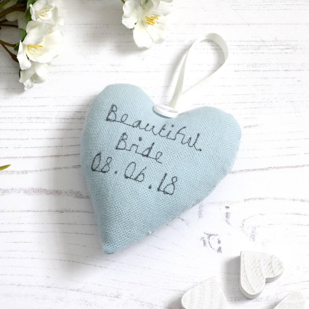 Personalised Hanging Heart Bride To Be Gift, 1 of 12
