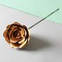 Gold Paper Rose, thumbnail 1 of 4