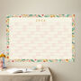2026 Large Wall Planner | Hand Drawn Floral Design | Gift For Busy Women, thumbnail 1 of 6