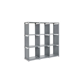 Nine Cubes Bookshelf Organiser Storage Shelves Rack, 5 of 7