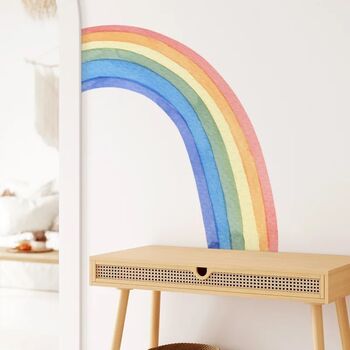 Colourful Rainbow Removable Wall Sticker, 8 of 12