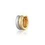 Mixed Metal Single Cartilage Hoop Earring, 7mm, thumbnail 1 of 4