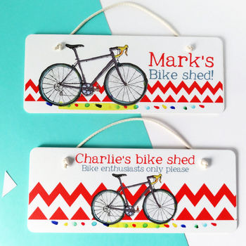 Personalised Bike Shed Sign, 6 of 11