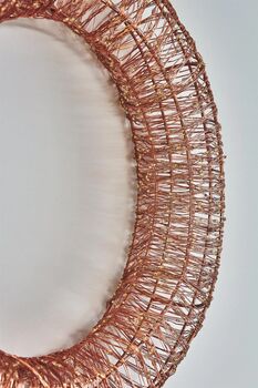 Copper Shimmer And Shine Wreath Two Sizes Available, 5 of 6