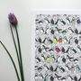 'Puffins On A Lineup' Giclee Print, thumbnail 3 of 3