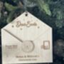 Personalised Wooden Letter To Santa, Tree Decoration, thumbnail 4 of 4