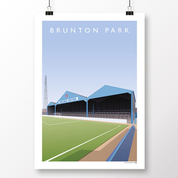Carlisle United Brunton Park Poster, 2 of 8